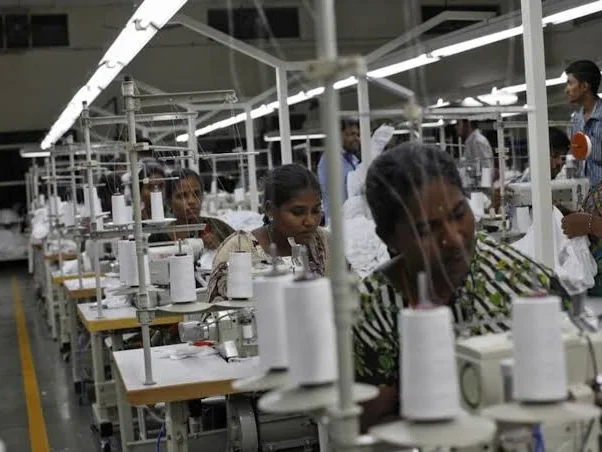 Quality control stage of garment production