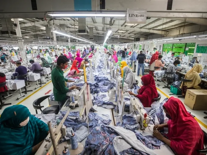 Sampling stage of garment production