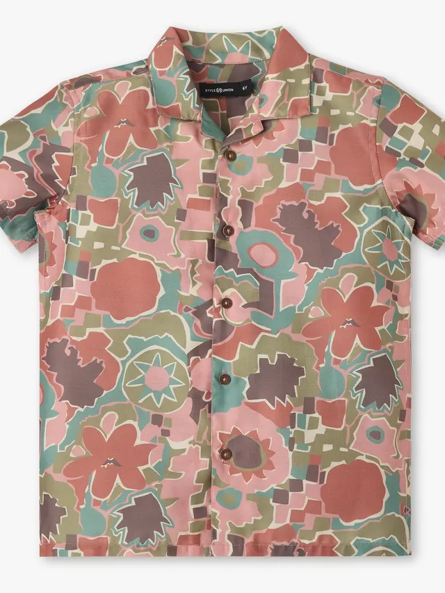 Boys Cuban Retreat Shirt