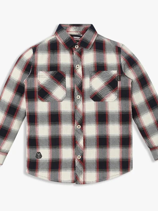 Cotton Checkered Shirt
